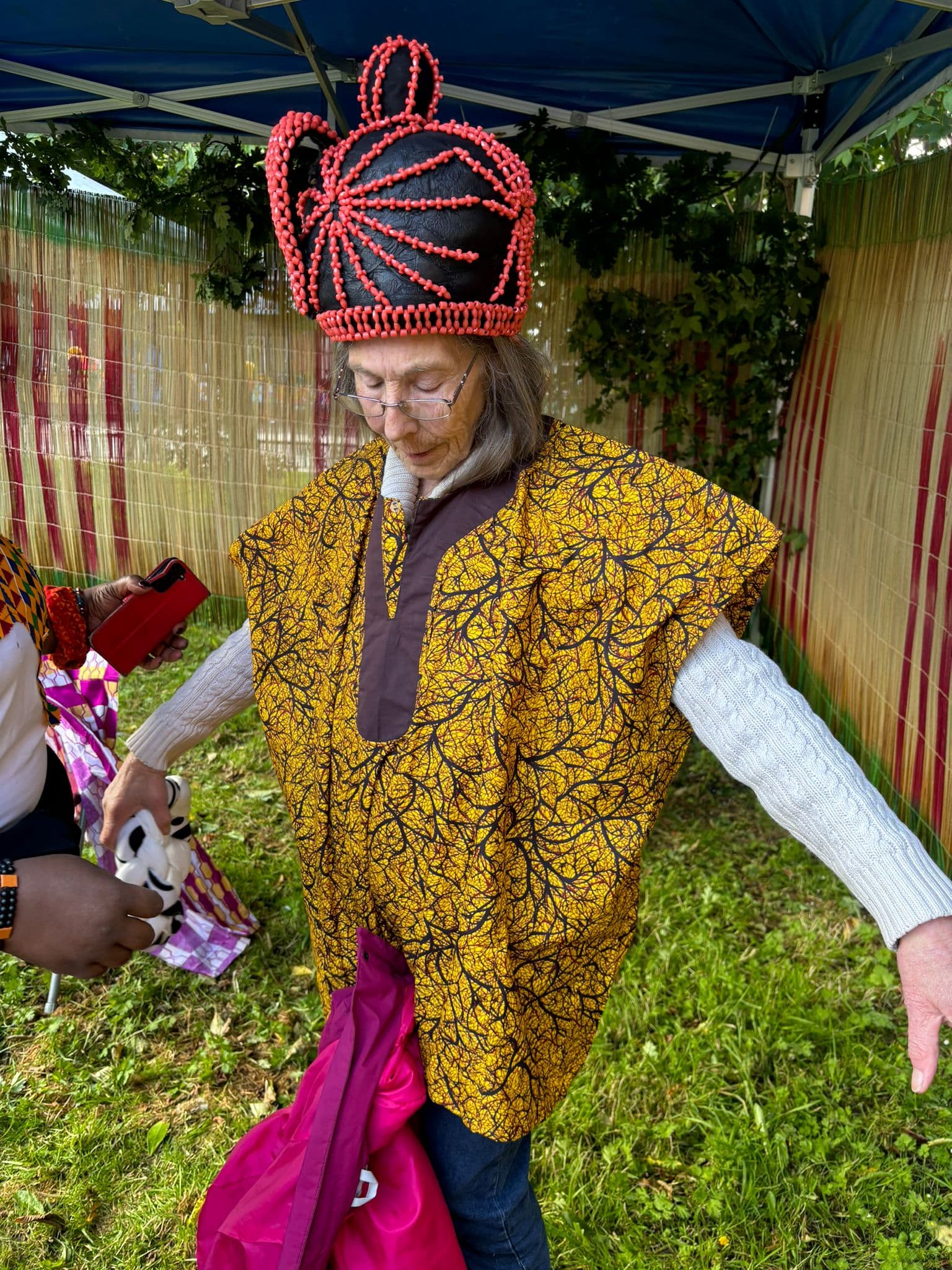 Cultural exhibition and community activities at Africa Day