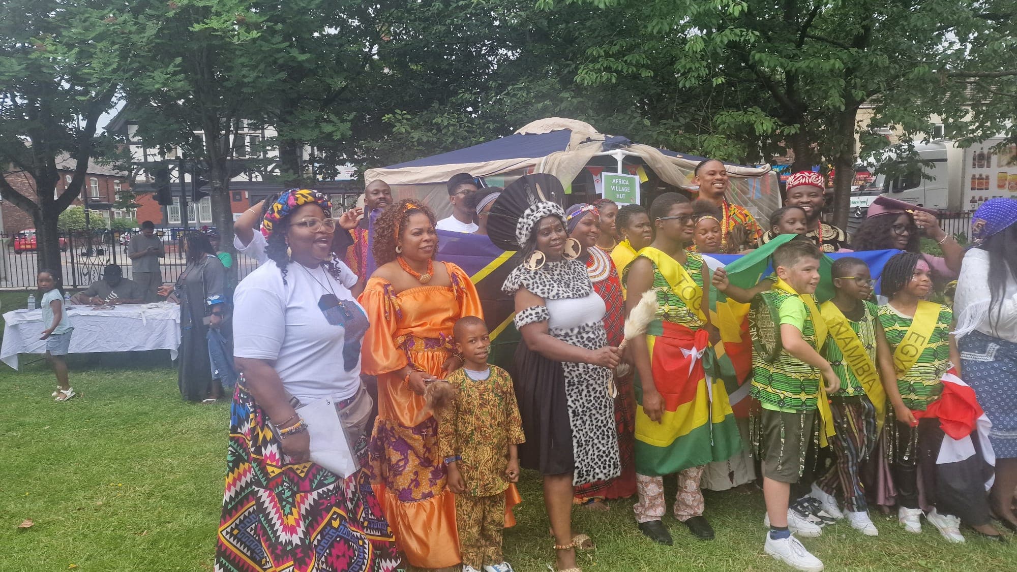 Cultural displays and community activities at Africa Day 2025