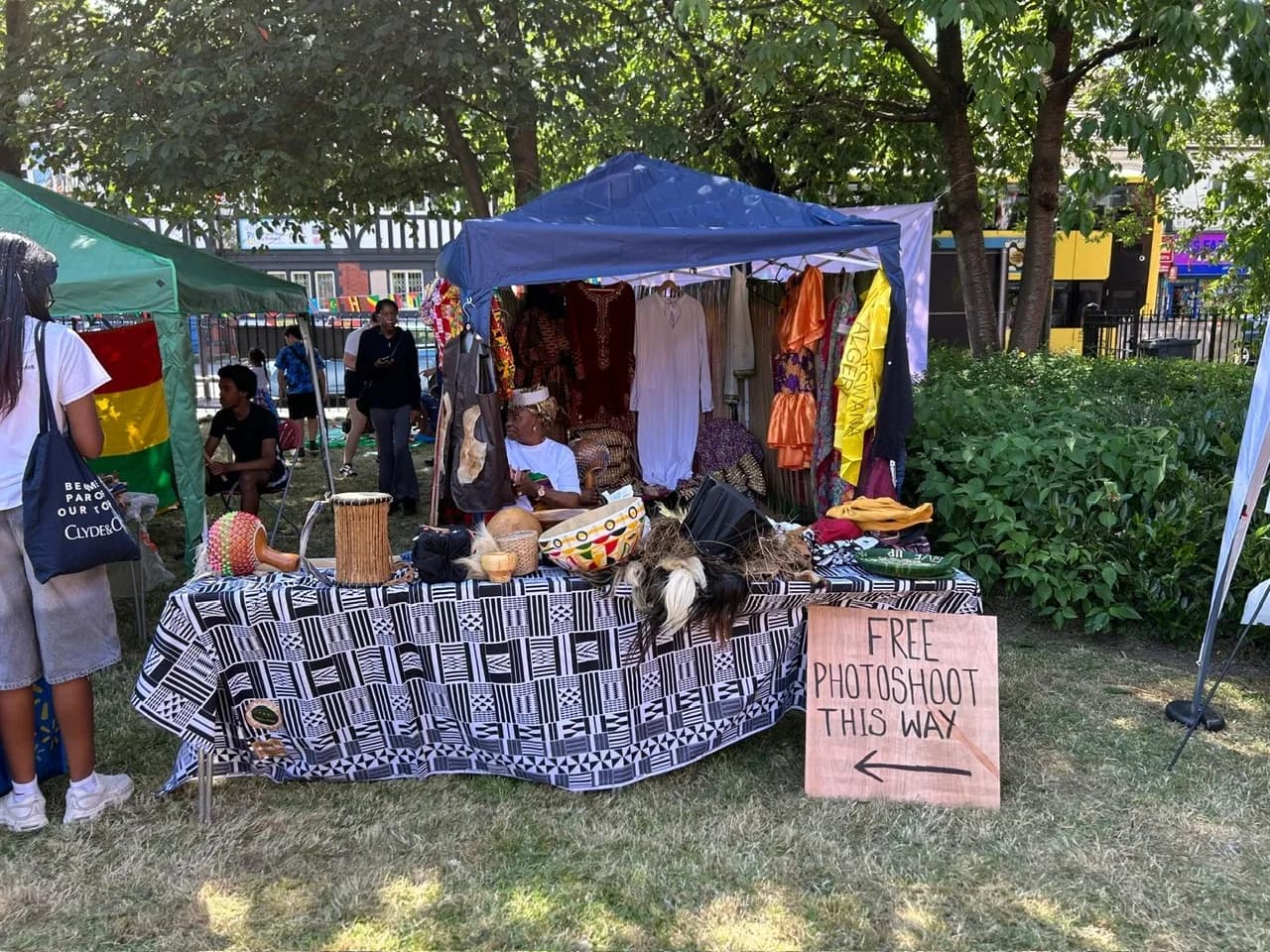 Vibrant cultural displays and stalls at Africa Day 2026