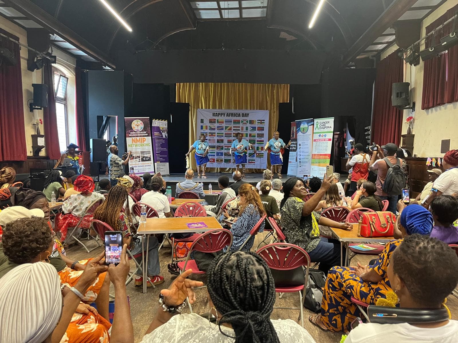 Cultural showcase and display at Africa Day