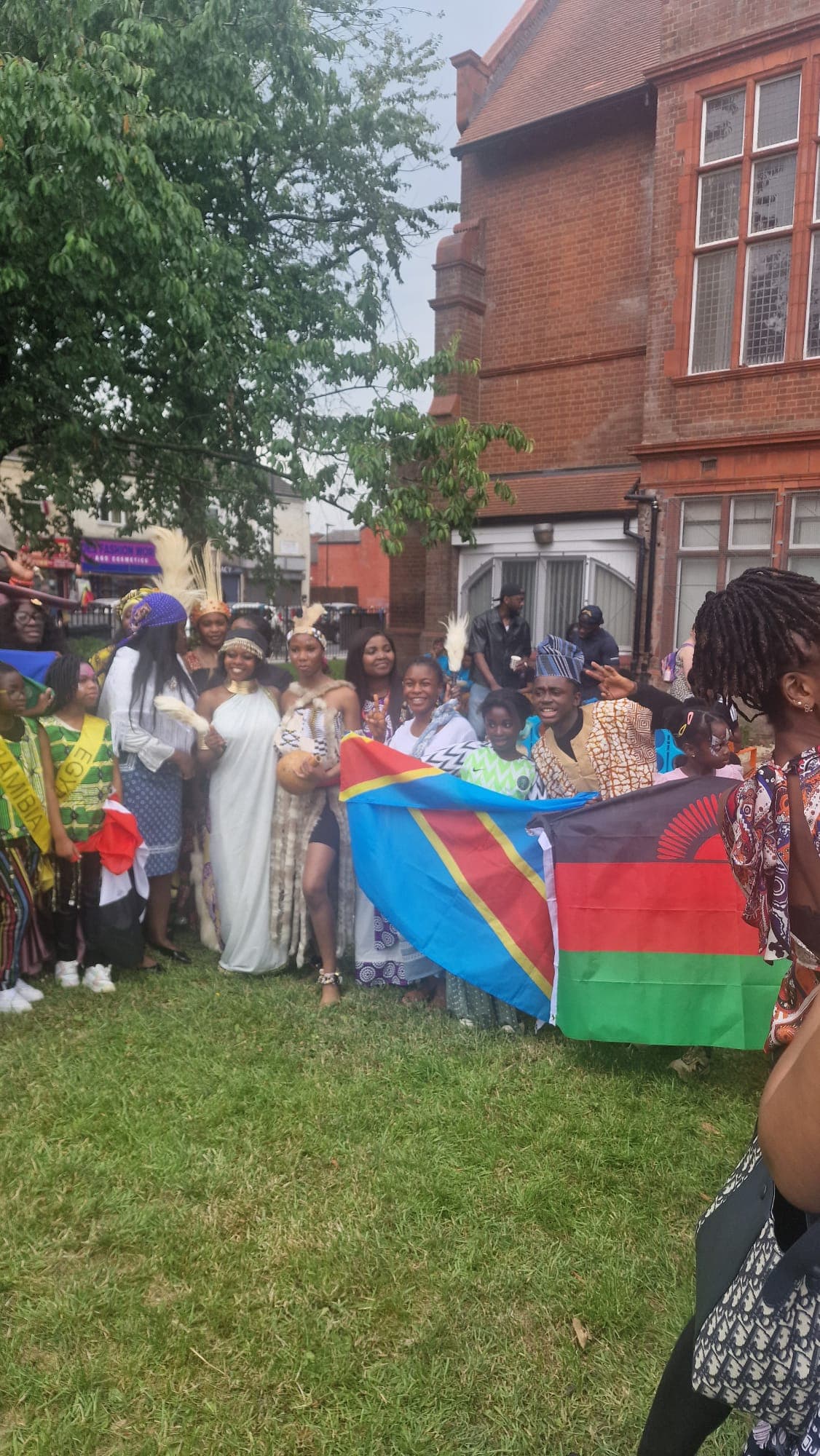 Participants and volunteers at Africa Day 2025